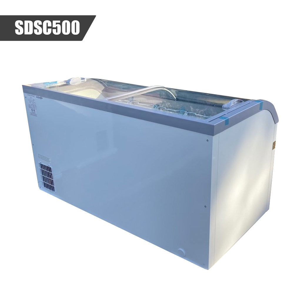 Cooler Depot 58'' W Freestanding 120 Cans (12 oz.) 3.5 Cubic Feet Beverage Cooler with Glass Door — FIN-0004218 | Fridge.com