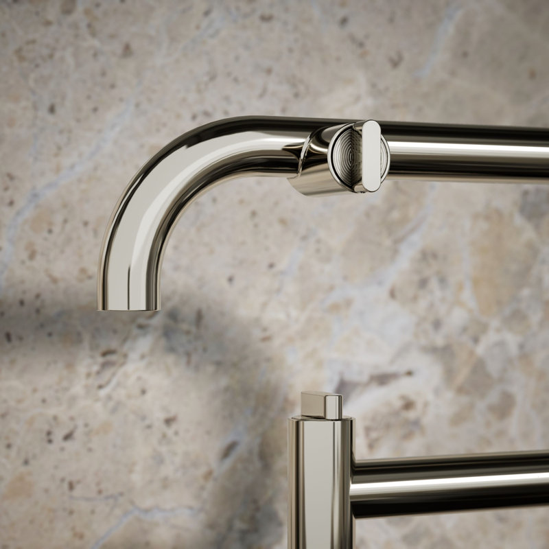 Components Deck-Mount Pot Filler, Polished Nickel