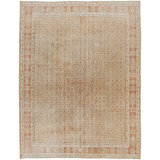 Antique One Of A Kind One-of-a-Kind 10'1" X 12'8" Hand Knotted Area Rug