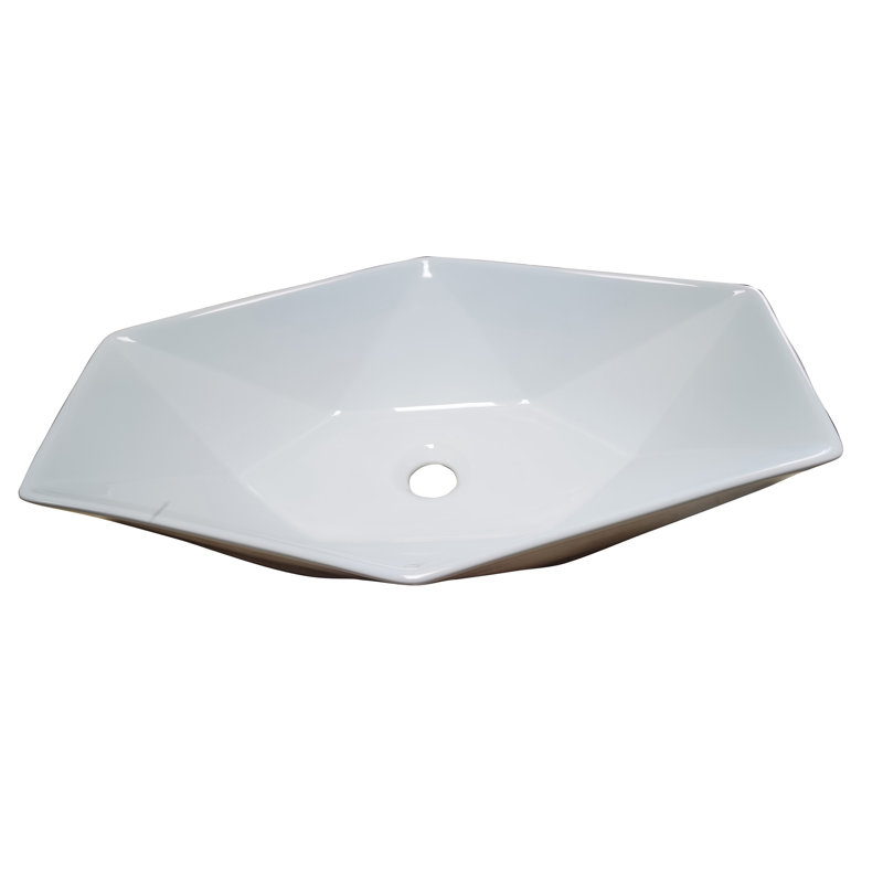 Lavabo de salle de bain vasque blanc