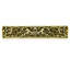 5" C TO C EVENING DRESS III PULL; CLEAR CRYSTAL MUSEUM GOLD FINISH