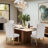 Araelynn Curved Top Parson Dining Chairs -8159353