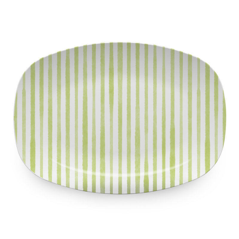 Traychic Resin Platter, Green