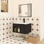 Meuble-lavabo mural flottant avec lavabo en céramique-130544350