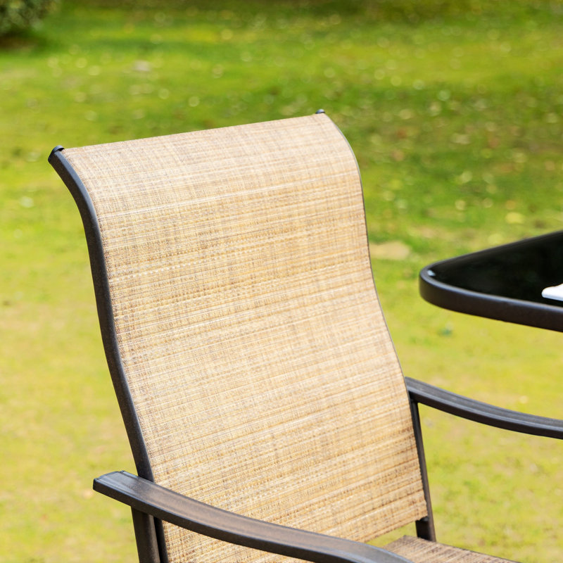 Tabouret de comptoir d'extérieur 25,25 po Tandis, Brun