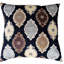 Azare Black Square Pillow