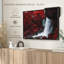 «Red Autumn Waterfall», reproduction sur toile-100690567