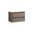 Delly 30 " W Wall Mounted 1 Single Vanity Bathroom Vanity With Engineered Stone Top-1708745771