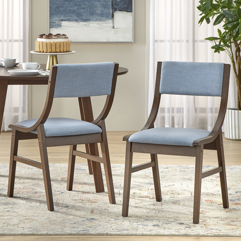 Thomasina Dining Chair (Set Of 2), Bleu