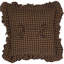 Housse et insert de coussin primitif carré