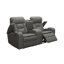 Causeuse inclinable à accoudoirs arrondis 76 po Emellie