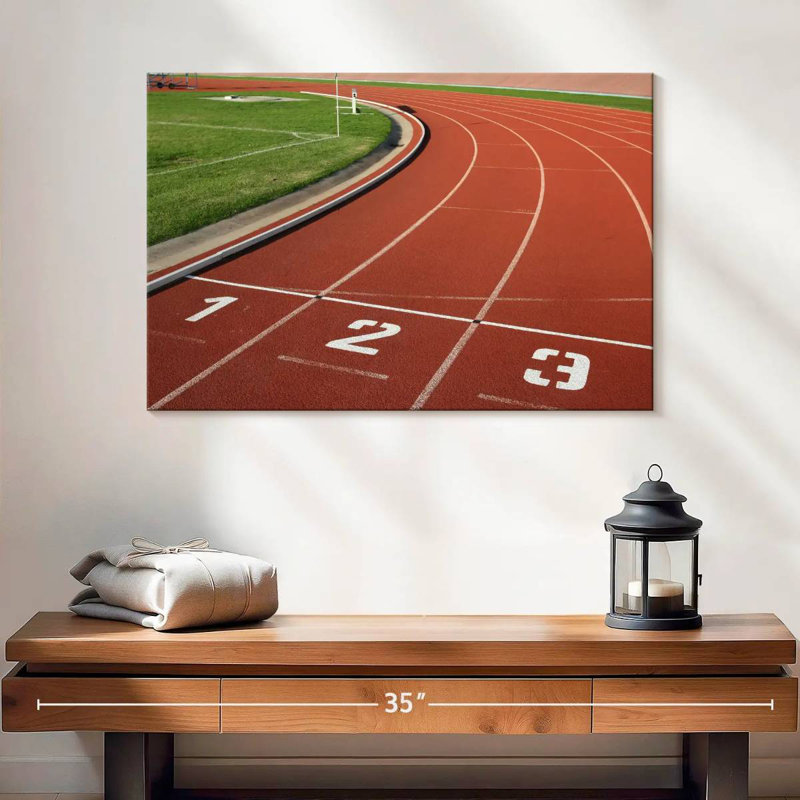 Pistes d'athlétisme, H 34 po x l 51 po