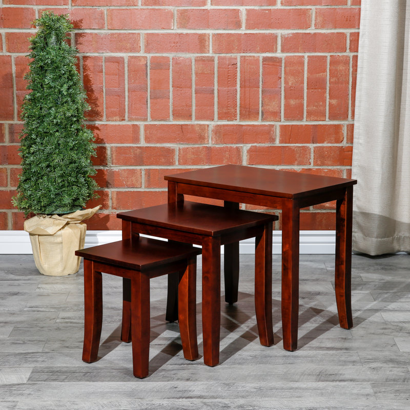 Tables gigognes Dillon, Cerise