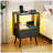 2 Pack Modern Nightstand With Charging Station, LED Light, And Fabric Drawers For Enhanced Convenience And Storage-779163144