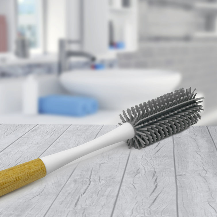 Natural Dish Brush - Silicone Handle