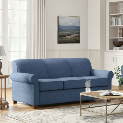 Finn Rolled Arm Sofa with Reversible Cushions