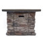 STONEWALL 32” SQUARE PROPANE FIRE PIT.