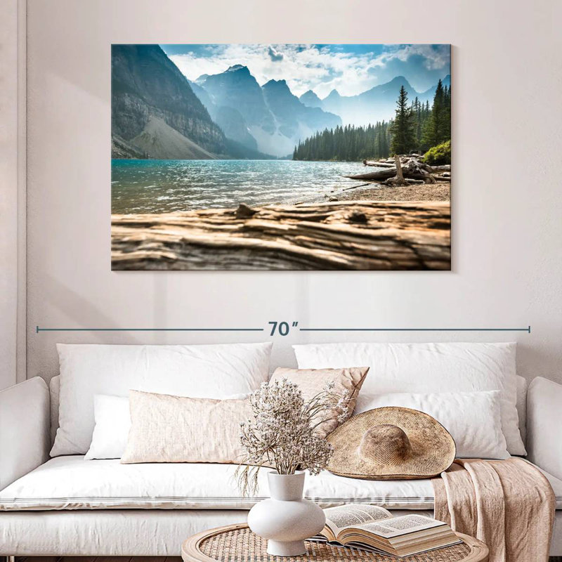 Alvord Enchanting Moraine Lake, H 32 po x l 48 po