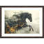 «Horse No 15» par Rafal Kulik, impression sur bois encadrée-114160156
