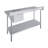 60 in. x 24 in. Stainless Steel Work Table With Built-in Right Prep Sink And Faucet