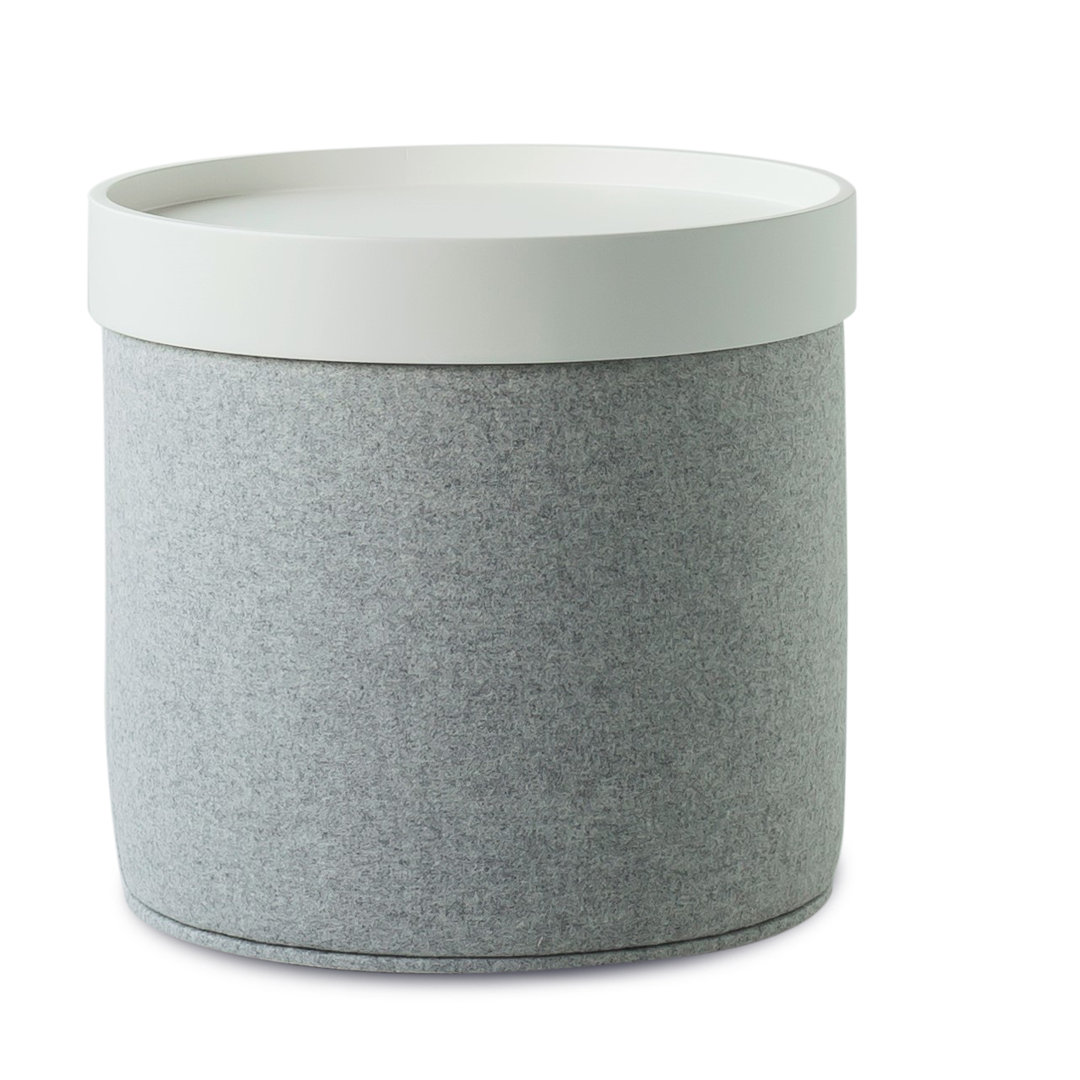 Celine 18" Wide Pouf B with Tray sohoConcept Tray 