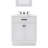 Darricka 30'' Single Bathroom Vanity with Marble Top-133985174