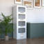 Armoire à linge autoportante en métal Androw