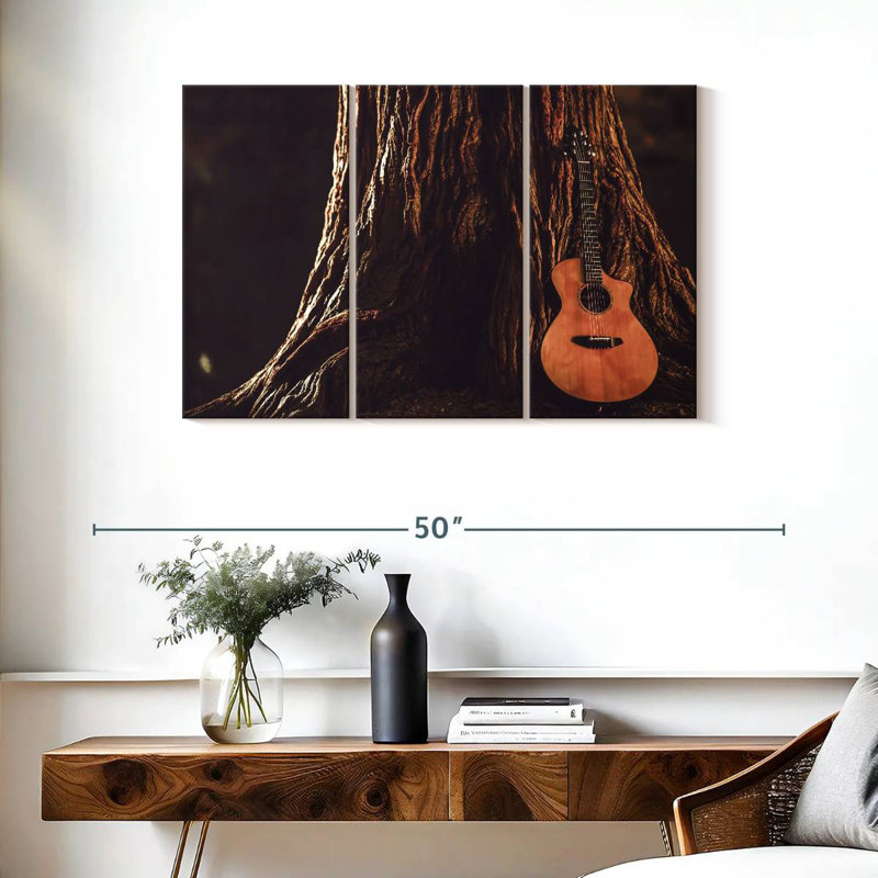 Guitare acoustique Abarca Forest, H 24 po x l 38 po