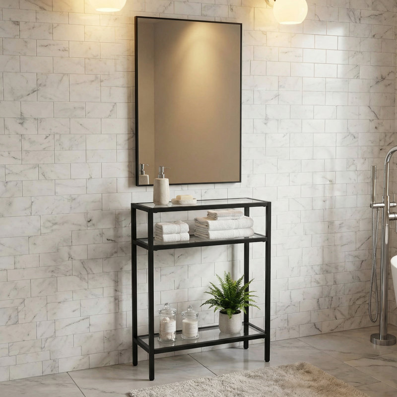 Console en verre 22,20 po Olszewski