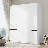 75" Armoire Wardrobe (Set of 2)