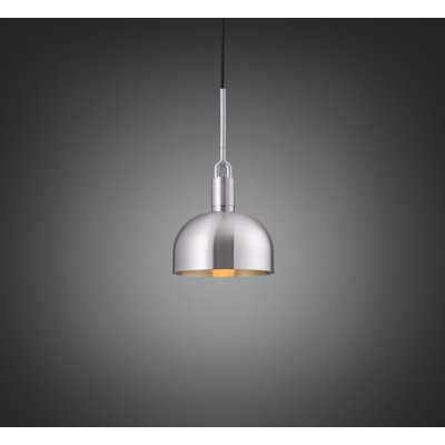Linear Knurl 1 - Light Dome Pendant