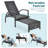 Candiace Outdoor Chaise Lounge