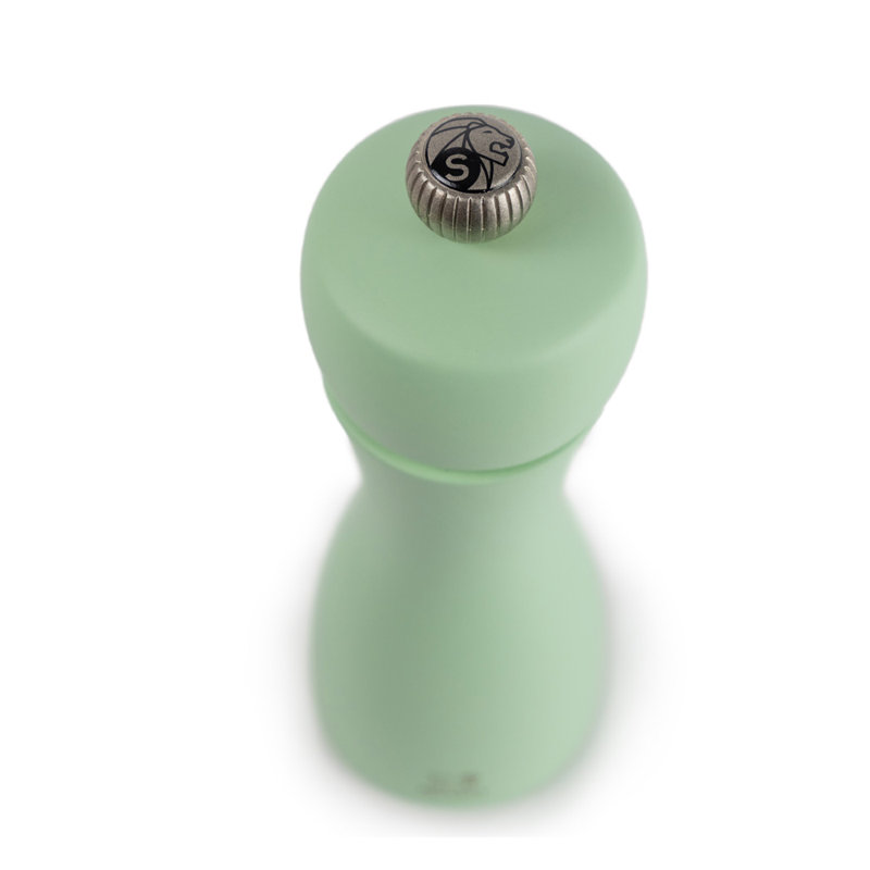 Peugeot Saveurs, Tahiti- Set of Manual Salt & Pepper Mills, Moss Green & Mint Green