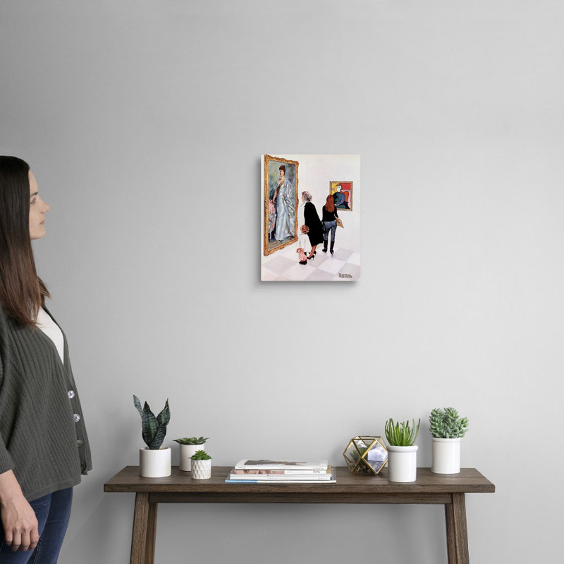 Picasso Vs. Art mural Sargent, Toile tendue, H 14 po x l 11 po x P 1,25 po