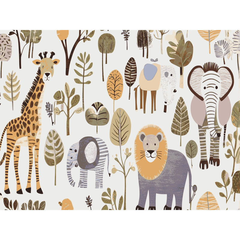 Tapis pour enfants East Urban Home, Tapis de couloir 2 pi x 4 pi