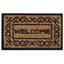 Tapis de porte d'extérieur antidérapant Arivaca Border 30 po x 18 po