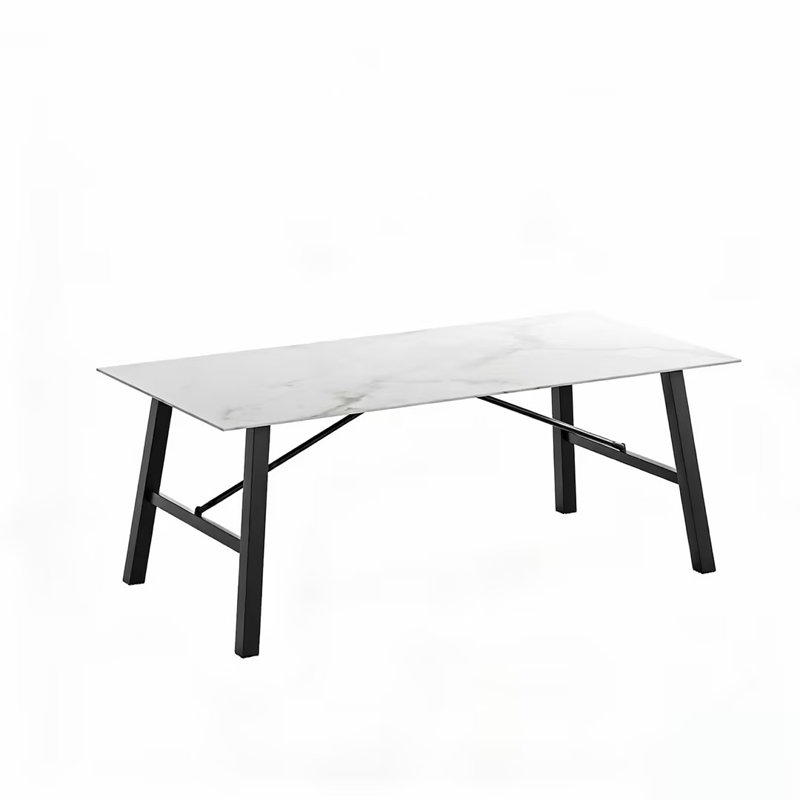 Table basse d'extérieur Imitation Marble