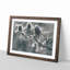 Ladybird upon a Thistle Flower - Picture Frame Graphic Art Print-56705198-56705197