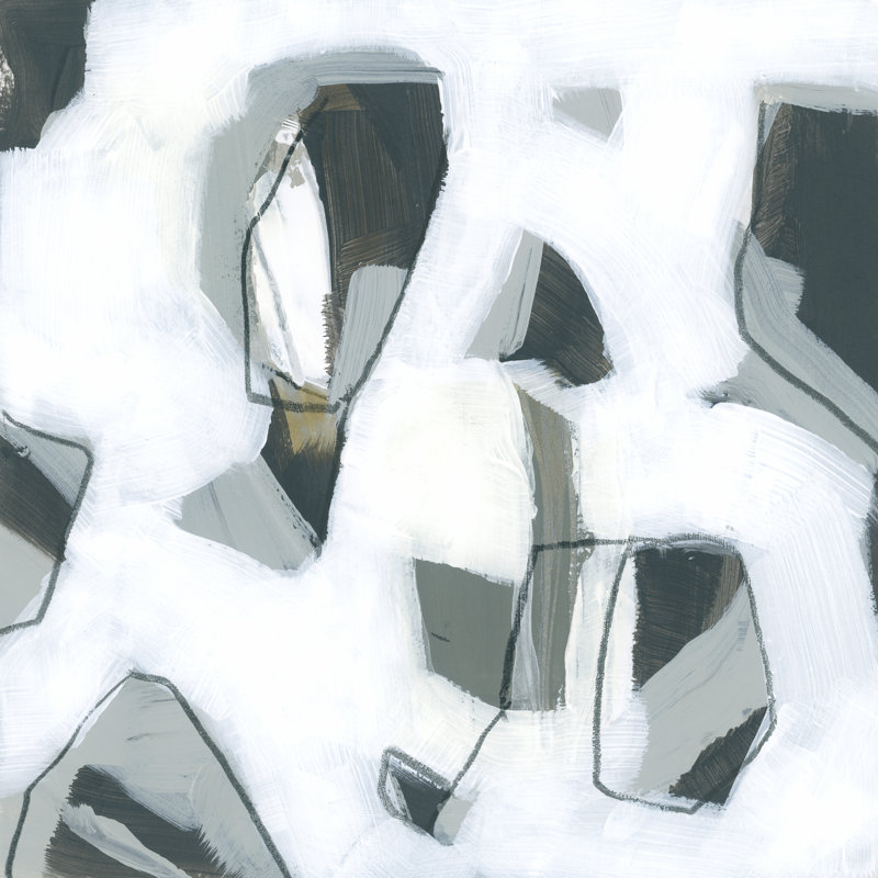 Marble Flecks III by June Erica Vess - Wrapped Canvas Print, 30cm H x 30cm W