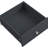 Black Kitchen Island With Power Socket And Foldable Leaf. Spacious Storage, Wine Glass Holder. Easy To Clean Maintain Storage Cart . Drop Leaf, Stand, Convenient-1783694953