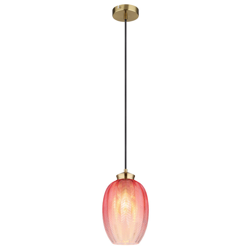 Daviid 1 - Light Gold Pendant