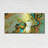'Orange Lava' Metal Wall Art-1384844086