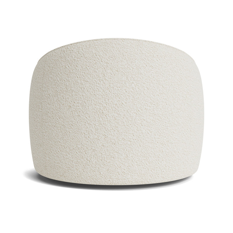 Giselle Full Swivel Chair, Berber - Cream