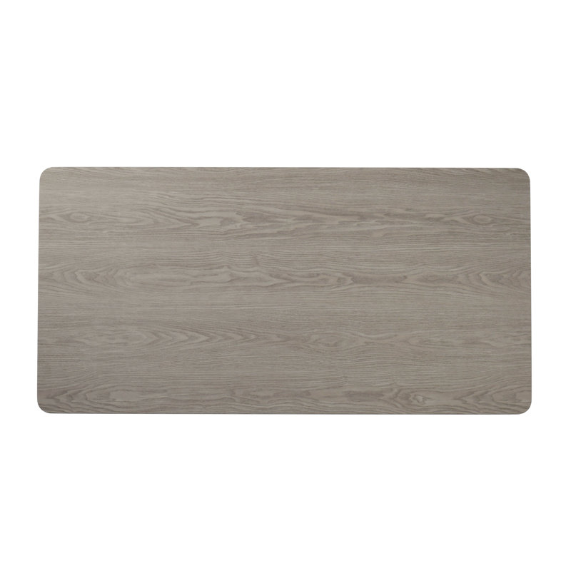 Plateau de table avec plateau en stratifié réversible, l 24 po x L 30 po, Gris / Blanc