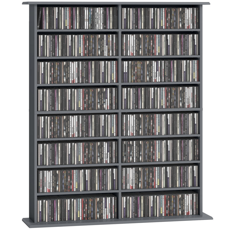126.3 cm H Media Shelves