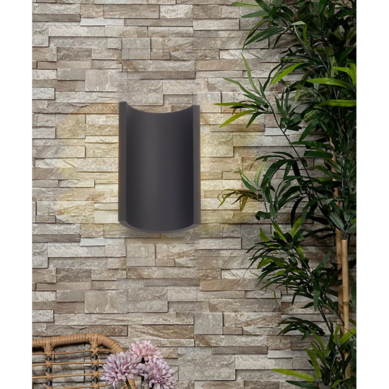 Applique murale à DEL Corla, Bronze d'aluminium