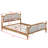 Timeless Bed Frame Highlighting A Button-Tufted Upholstered Headboard-115691730-115691732