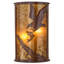 Strike Of The Eagle 2 - Light Flush Mounted Sconce