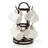 Gourmet Basics by Mikasa Metal Rotating 8-Cup Mug Tree, Antique Black
