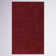 Arbelle Solid Colour Machine Woven Polypropylene Area Rug in Dark Red